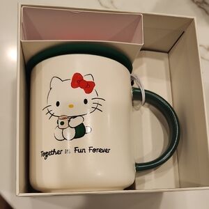 Hello Kitty x Starbucks Green Tag with Red Bow